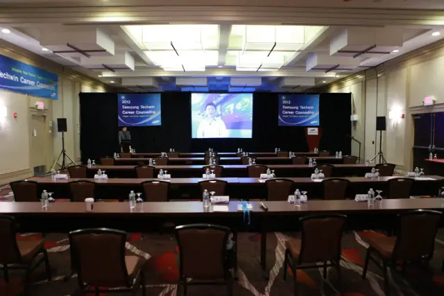 Long Island Video project: samsung full room front  2013  jfk hilton